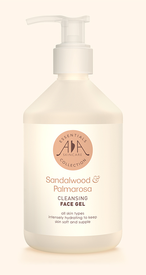 Sandalwood & Palmarosa Cleansing Face Gel 500ml.